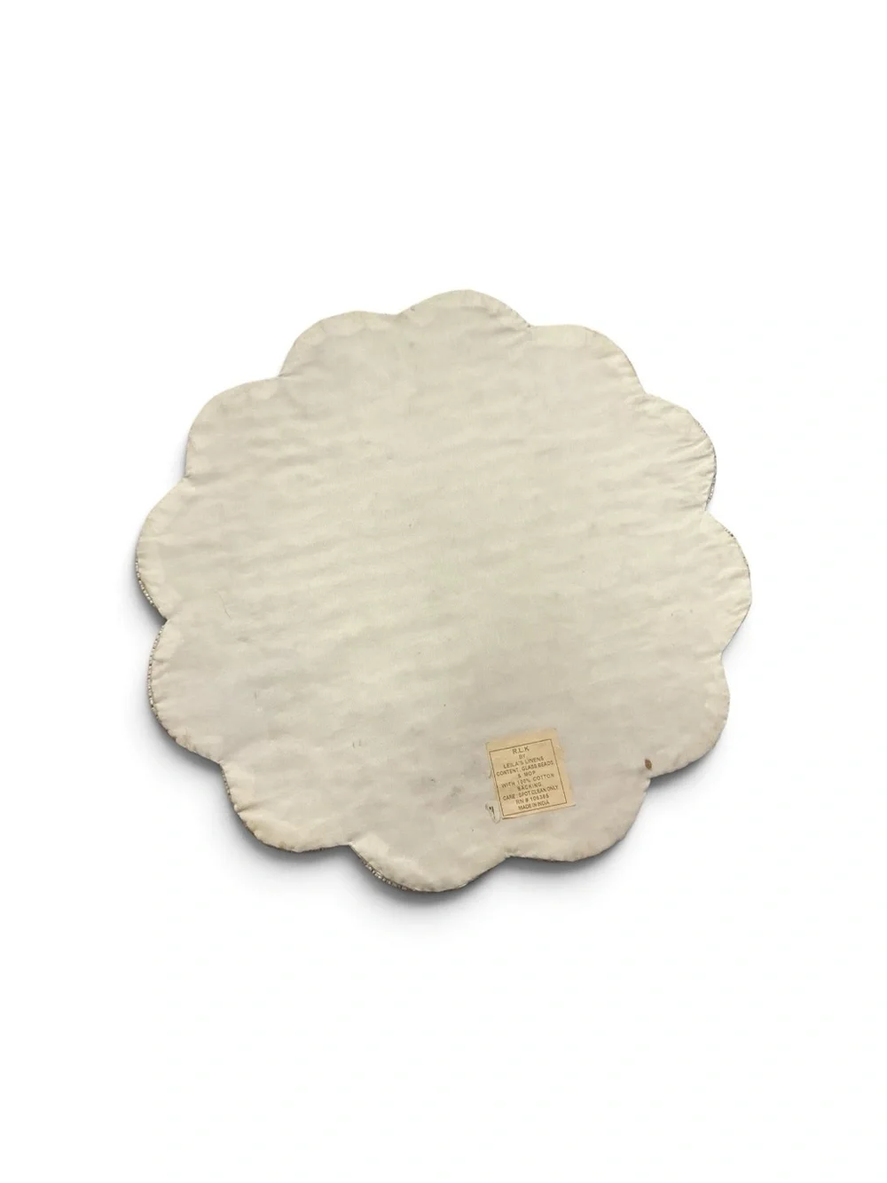 Beautiful Vintage Mother Of Pearl Leila’s Linens Set Of 4 Placemats